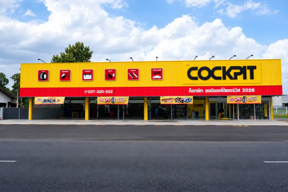 COCKPIT Builds on Its Success with the Opening of ‘COCKPIT Thongchai Auto Service 2026 Nakhon Nayok (Branch 2),’ Expanding One-Stop Automotive and Tire Services in Nakhon Nayok and Nearby Areas