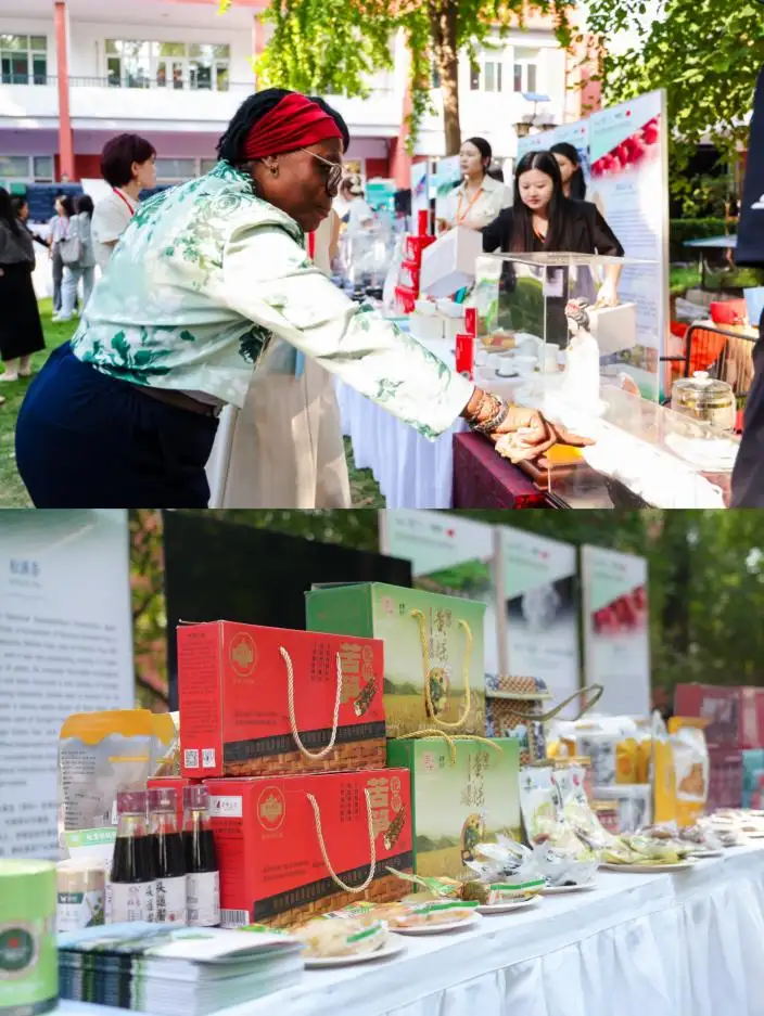 Dehua white porcelain, Songxi agricultural products shine at UN Building, Beijing